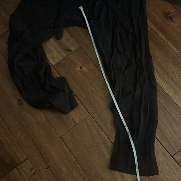 THE GREAT. Black Floral Cropped Pants w/ Belt Size 0 - Picture 13 of 13